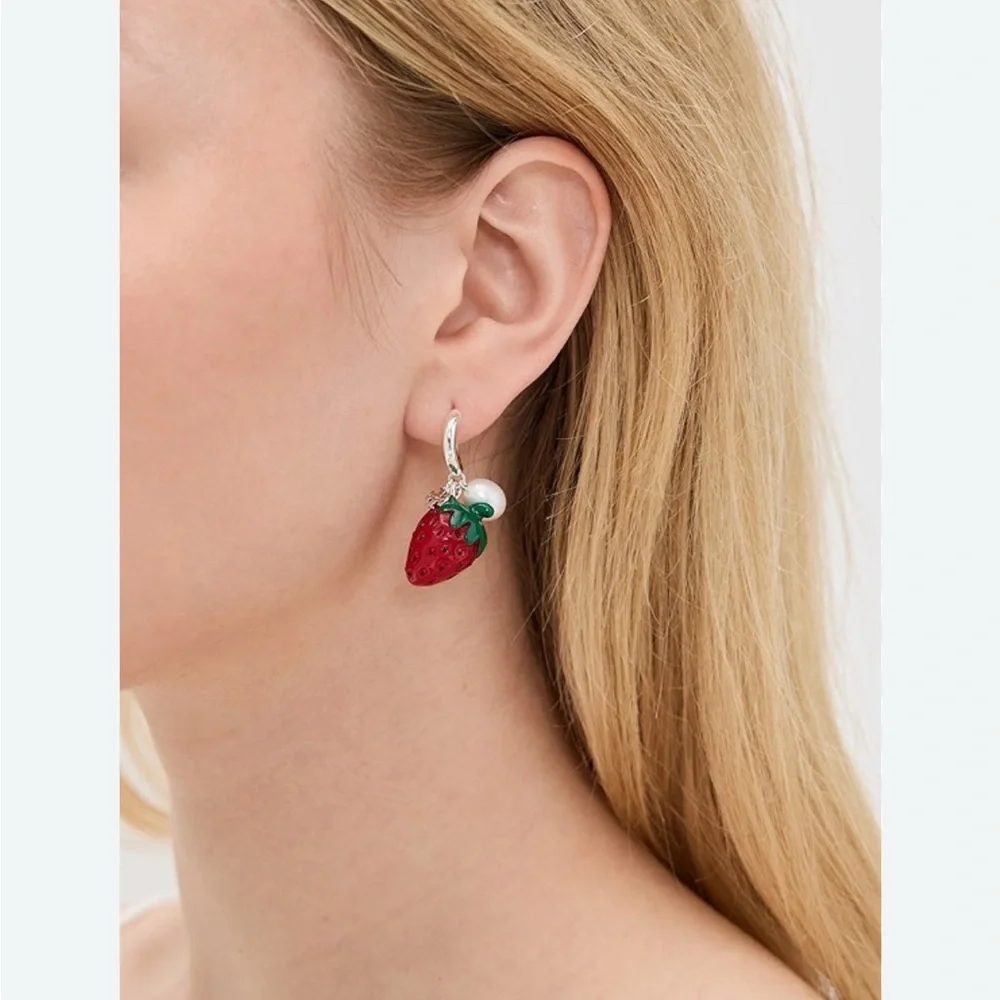 Tory Burch Strawberry Earrings